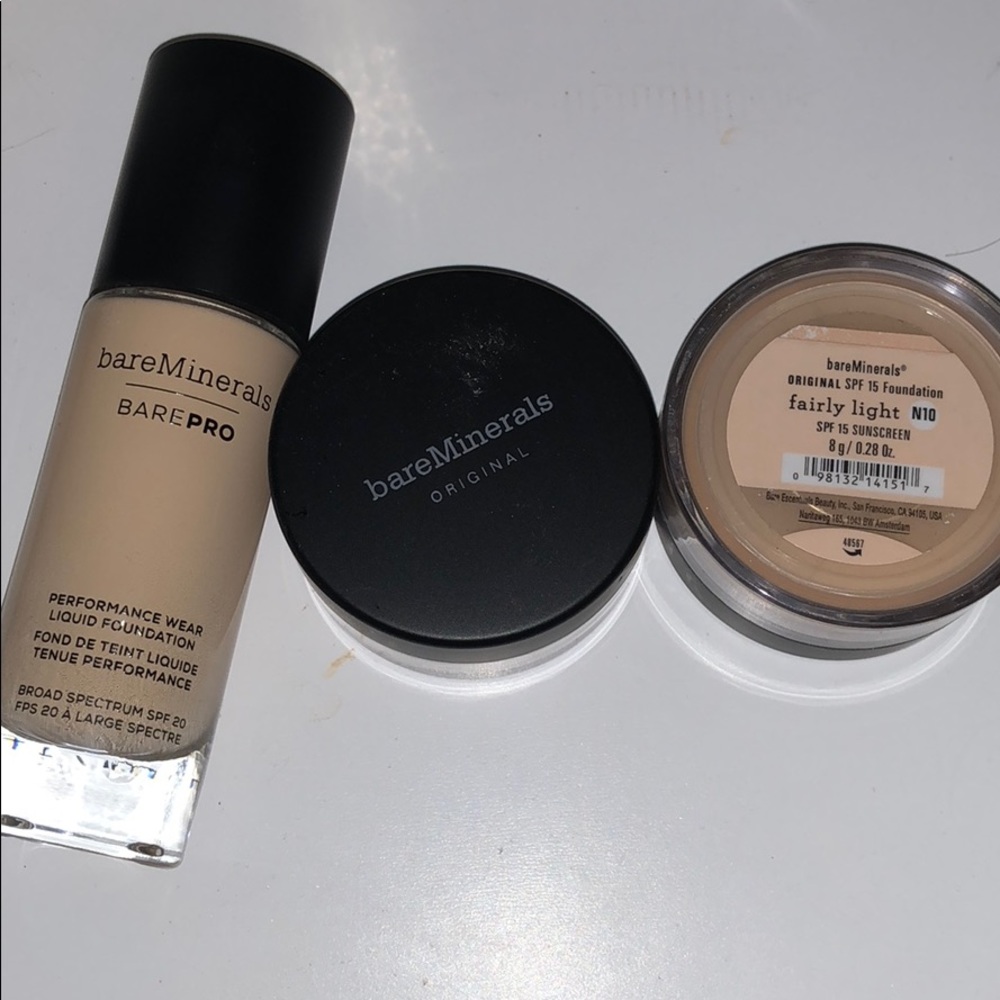 Bare minerals lot.